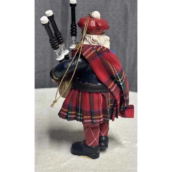Possible Dreams Clothtique Scottish Santa Ornament 2000 - Picture 6 of 14